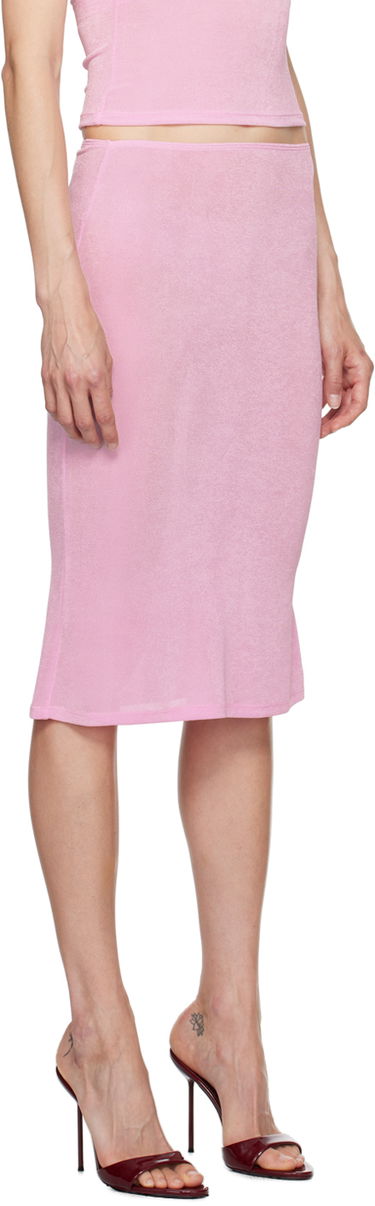 Sukňa GUIZIO Guizio Selene Midi Skirt Ružová | P24310K066, 1