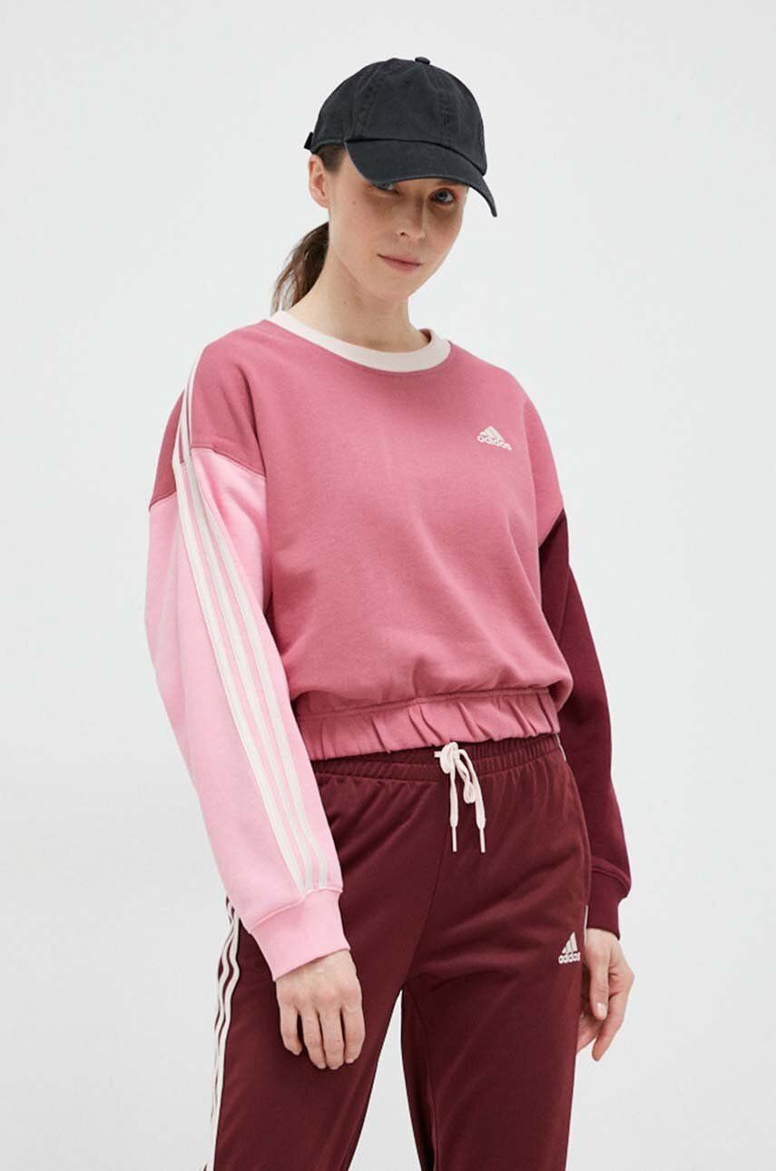 Essentials 3-Stripes Crop Sweatshirt