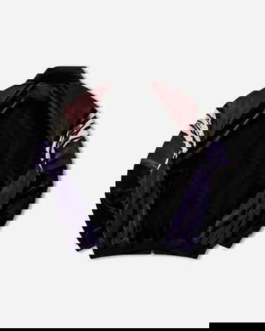 Bunda WACKO MARIA Velveteen Animal Print Patchwork Track Jacket (Type-1) Rôznofarebný | 25FW-WMO-TJ01 BLACK, 2