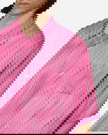 Košeľa Stüssy Fur Print Shirt Ružová | 1110282 PINK, 5
