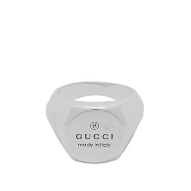 Prsteň Gucci Trademark Chevalier Ring Large "Silver" Metalická | YBC774755001011, 0