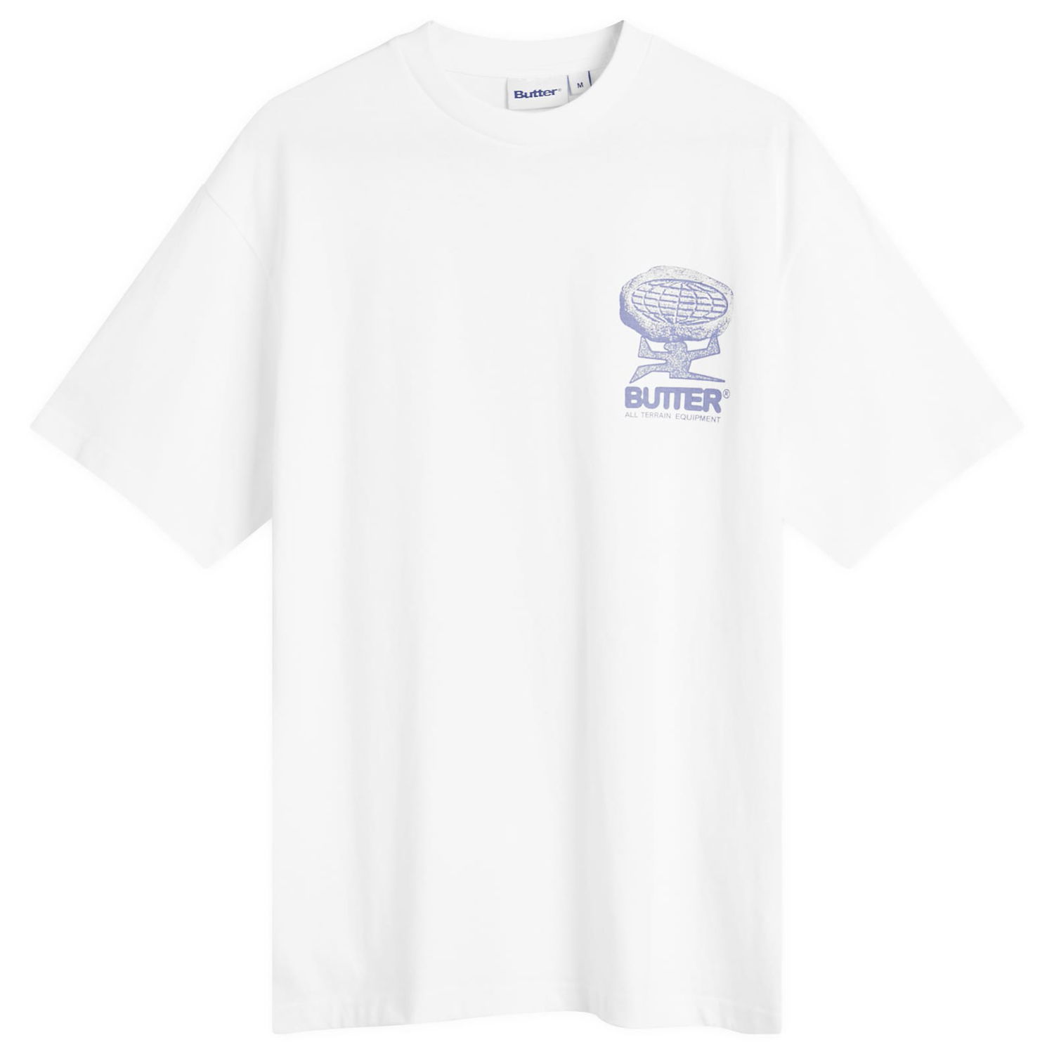 Tričko Butter Goods Terrain Graphic Tee Biela | BG252107-WHT, 0