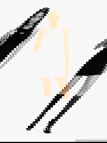 Tielko Diesel Diesel M-CADDIX Ribbed Knit Tank Top Čierna | A174490DLAX9XX, 1