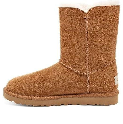 Tenisky a topánky UGG Bailey Button Charm Fleece Lined Boots Hnedá | 1114970-CHE