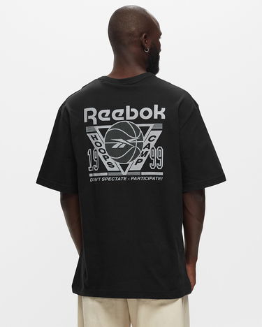 Tričko Reebok BB SEASONAL GRAPHIC TEE Čierna | 100068516, 1
