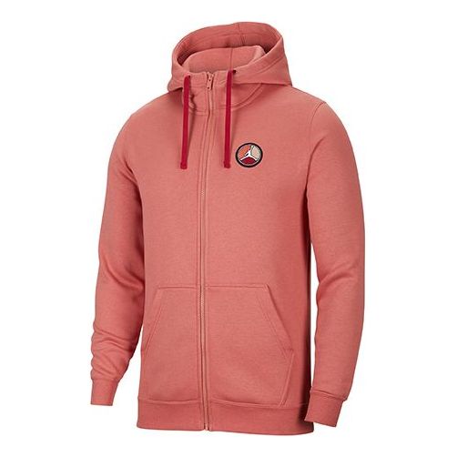 Mikina Jordan Jordan Remastered Brushed Fleece Hoodie Červená | CT6309-689