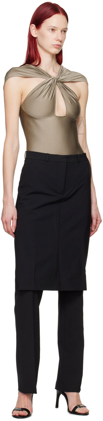 Nohavice Coperni Coperni Skirt Overlay Trousers Čierna | COPP64106, 3