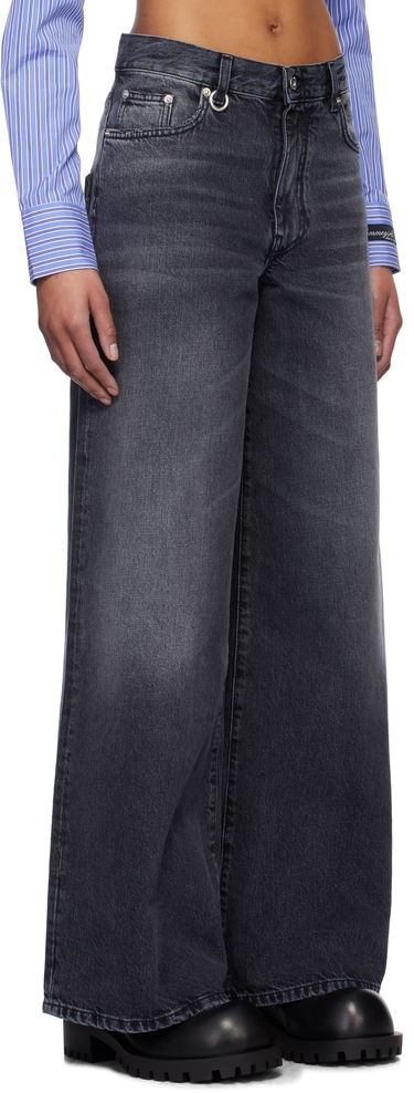 Džínsy We11done We11done Oversized Washed Jeans Čierna | WD-DP0-25-396-W-BK, 1