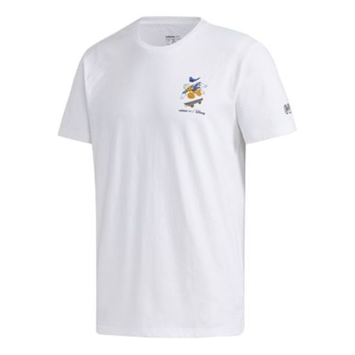 Tričko adidas Originals Donald Duck Graphic Tee Biela | GJ5644