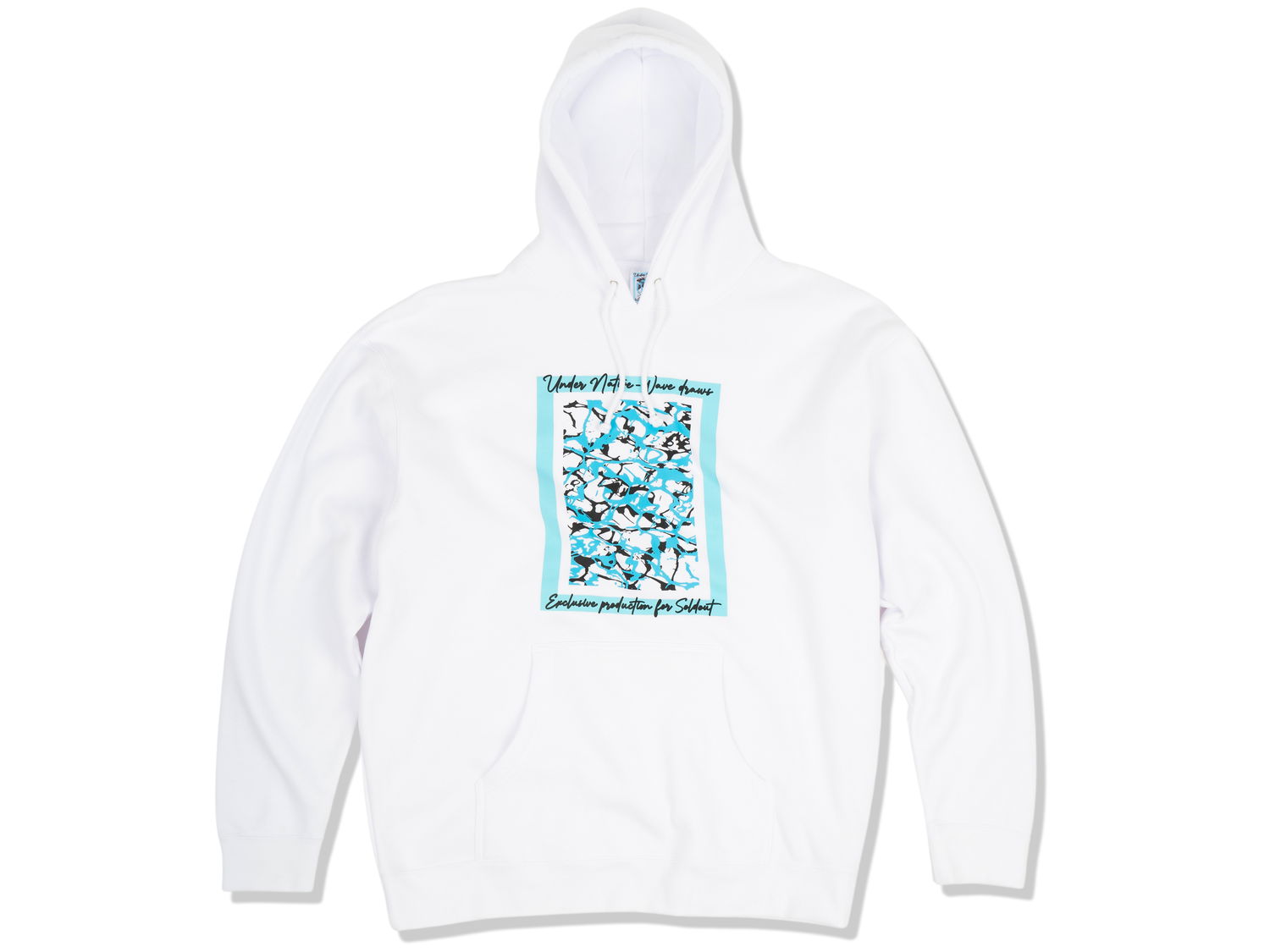 Mikina Under Native Wave Draws Hoodie White Biela | UN19, 0