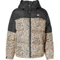 Prešívaná bunda Tommy Hilfiger Tommy Jeans Leopard Alaska Puffer Coat Leo Aop Rôznofarebný | DW0DW177150GI, 1