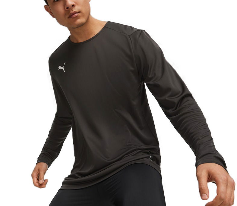 Tričko Puma Hoops Team LS Shooting Shirt Čierna | 676637-01, 0