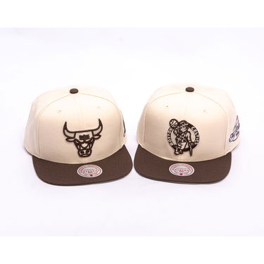 Šiltovka Mitchell & Ness NBA Fashion Basic 2T Snapback Chicago Bulls One Size Béžová | HS12956-CBUCREA, 5