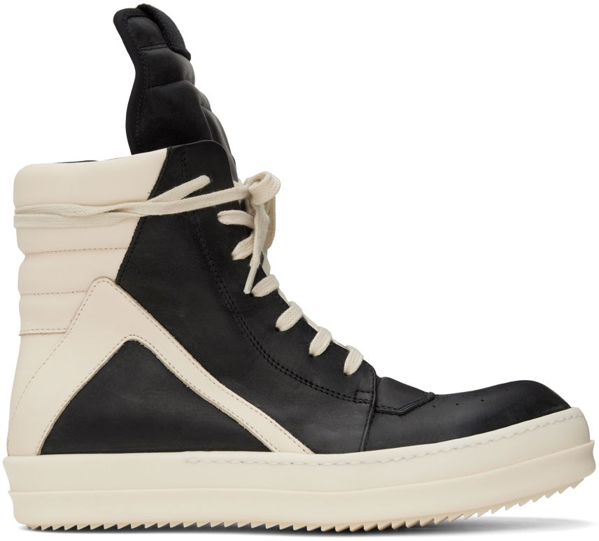 Tenisky a topánky Rick Owens Geobasket Čierna | RU01D3894 LOOLCO, 0