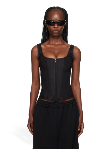 Scalloped Trim Tank Top