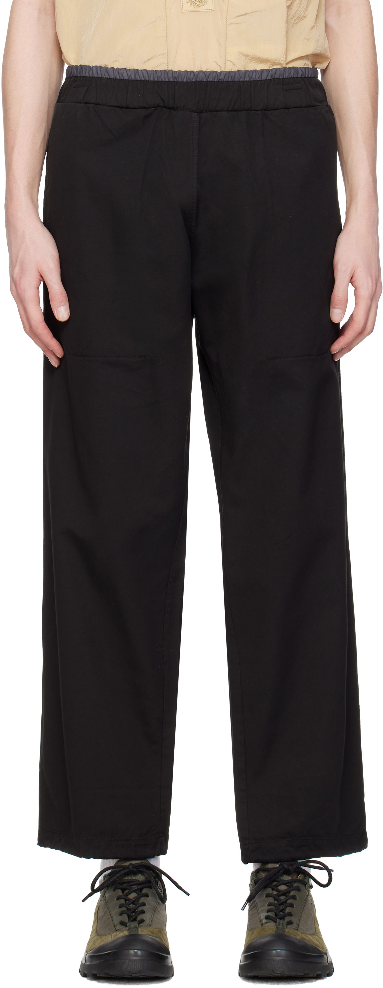 Nohavice Ranra RANRA Way Soft Cotton Track Pants Čierna | AMSS25TP01507, 0