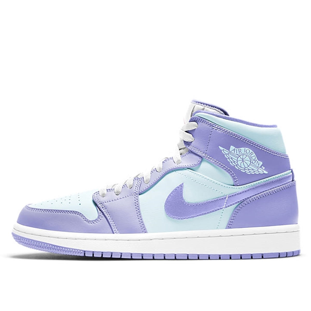 Tenisky a topánky Jordan Air Jordan 1 Mid "Purple Pulse Glacier Blue" Tyrkysová | 554724-500, 1
