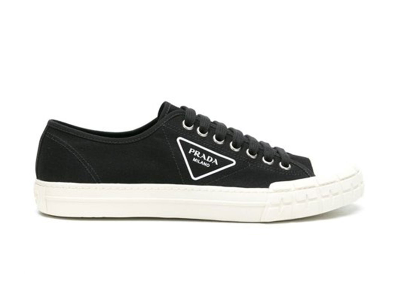 Tenisky a topánky Prada Wheel Cassetta Low Black White Čierna | 4E35482OFZF057Z, 0