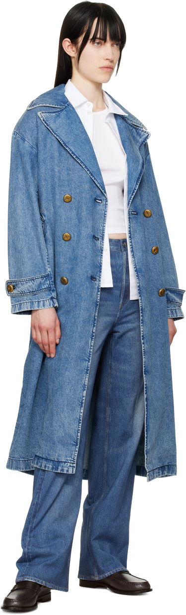 Džínsy rag & bone rag & bone Miramar Terry Shea Ankle-Length Jeans Modrá | WCW25S70008200, 3