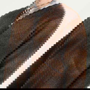 Bunda Universal Works Alps Fleece Zip Liner Jacket, Size Small Rôznofarebný | P33202-BRN, 5