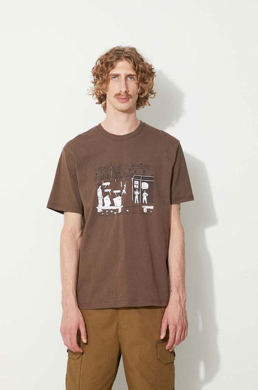 Tričko thisisneverthat Graphic Print T-Shirt Hnedá | TN231TTSST20, 0