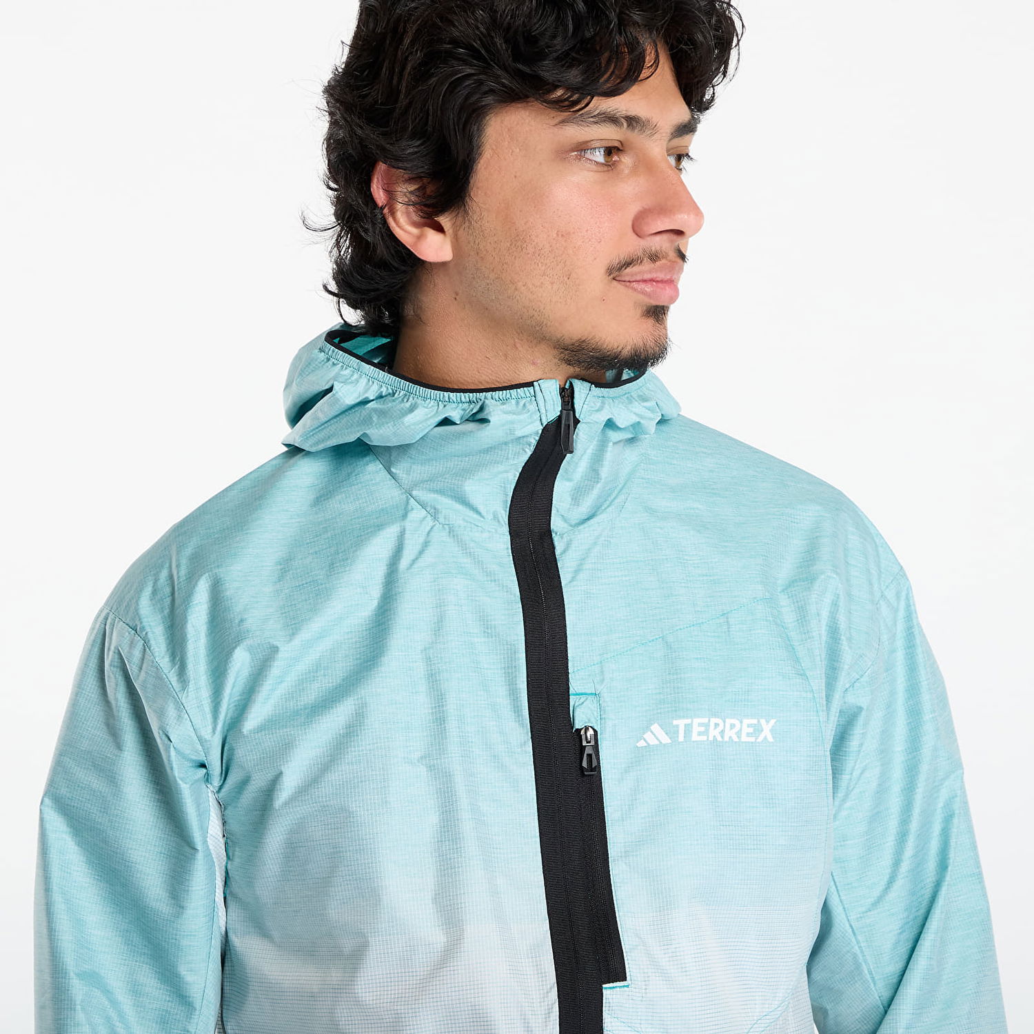 Bunda adidas Performance Terrex Xperior Light Windweave Jacket Tyrkysová | JL9769, 1