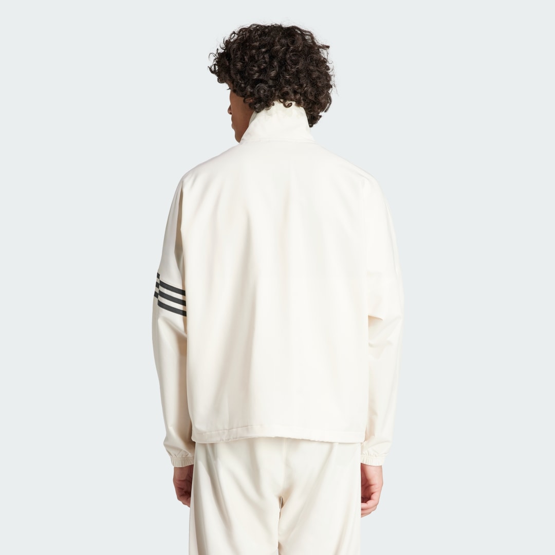 Vetrovka adidas Performance Street Neuclassics Track Jacket Biela | IV5355, 1