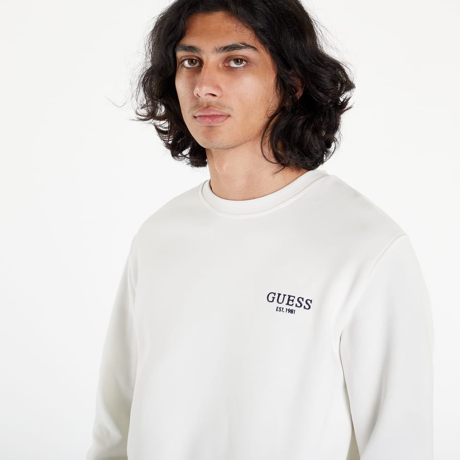 Mikina GUESS Hoodie Ermes Cn Fleece Béžová | M2BQ19KBD10-G9H9, 1