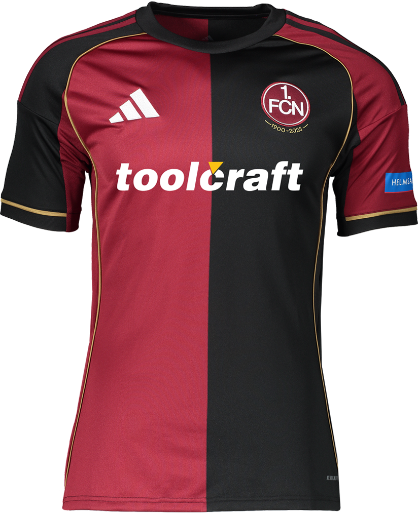 Dres adidas Originals 1. FC Nürnberg Home Jersey 2025/26 Červená | 6fcnjj2751