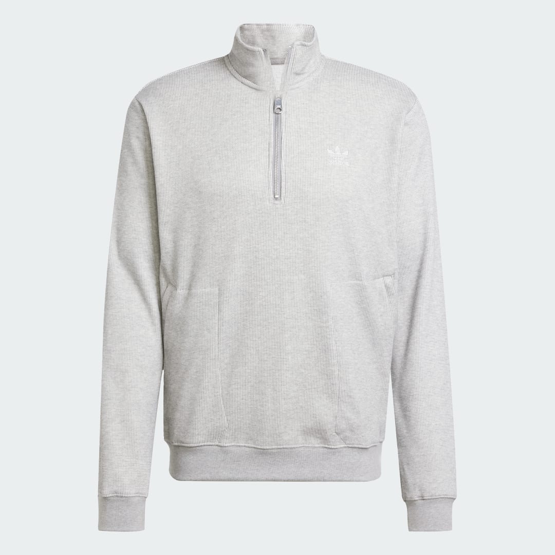 Essentials Waffle 1/2 Zip Sweatshirt