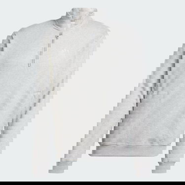 Mikina adidas Performance Essentials Waffle 1/2 Zip Sweatshirt Šedá | JD2447, 3