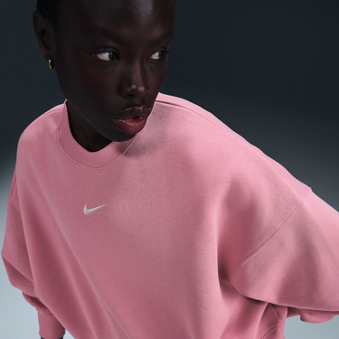 Sveter Nike Nike Sportswear Phoenix Fleece Crewneck Sweatshirt Ružová | DQ5761-699, 4