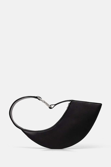Taška cez rameno HELIOT EMIL Black Half Moon Bag Čierna | HE.15.66.BLK01, 3