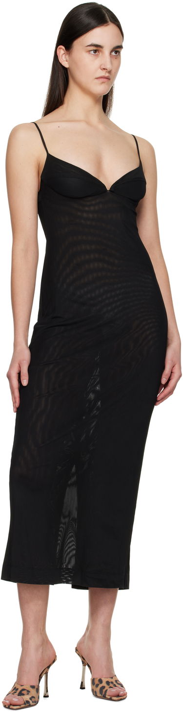 Šaty Miaou Miaou Florence Midi Slip Dress undefined | 5067PM1BLK, 3