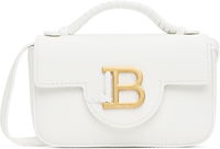 Balmain B-Buzz 17 Grained Leather Crossbody Bag