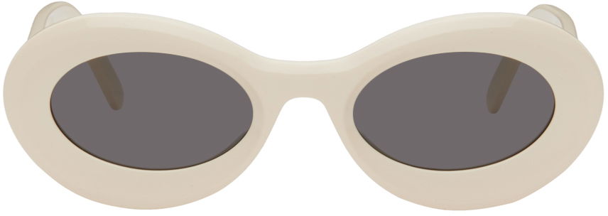 Slnečné okuliare Loewe Off-White Loop Sunglasses Béžová | LW40110U@5025A, 0