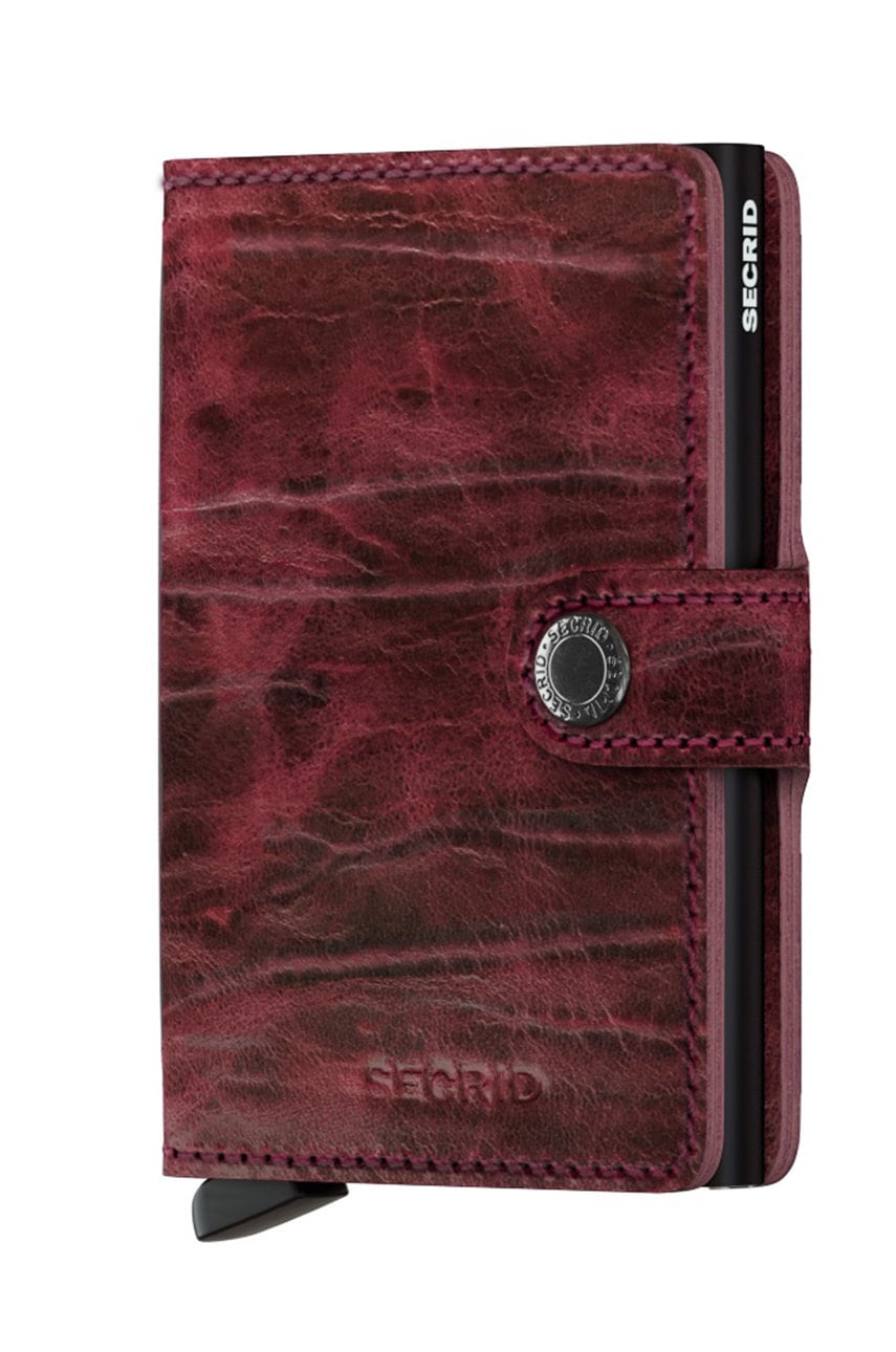 Peňaženka Secrid Secrid MDM Leather Wallet Vínová | MDM.Bordeaux, 1