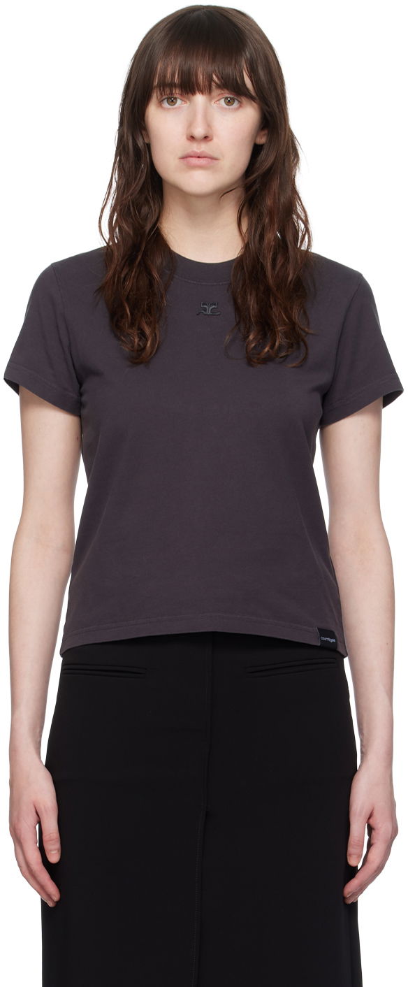 Tričko Courrèges Courrèges 'AC' T-Shirt Šedá | VESJTS006JS0110, 0