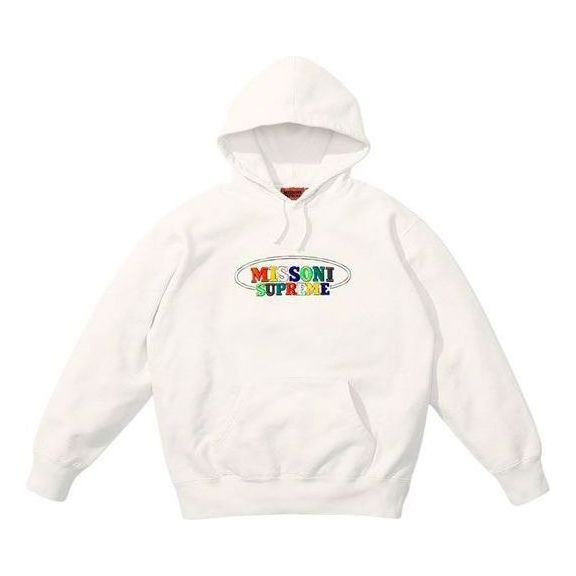 Mikina Supreme Missoni Hooded Sweatshirt Biela | SUP-FW21-312