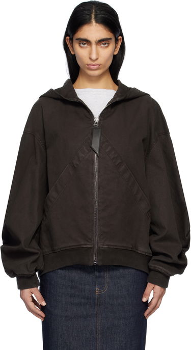 Mikina The Attico Attico Hooded Bomber Jacket Hnedá | 250WCB00066 DDC093AA, 0