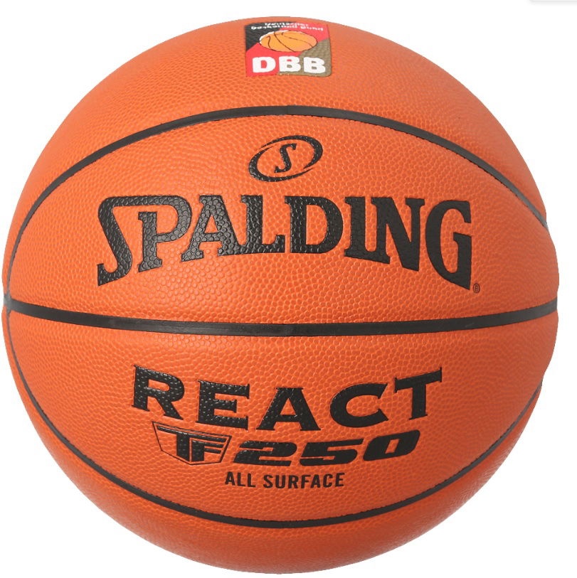 Športový doplnok Spalding Basketball DBB React TF-250 All Surface Oranžová | 77218z-orange, 0