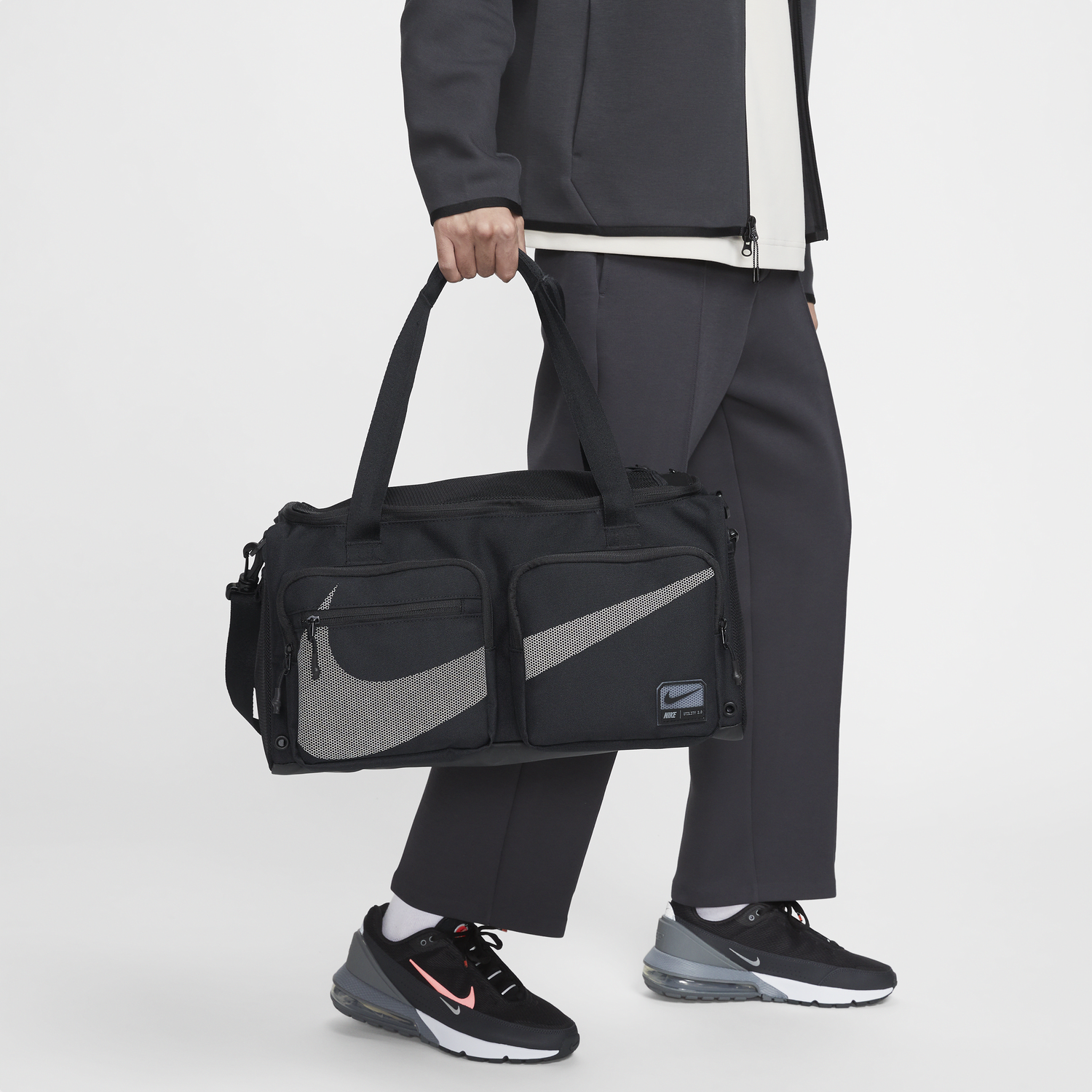 Cestovná taška Nike Utility Power 2.0 Duffel Bag (Small, 31L) Čierna | HF0654-010, 0