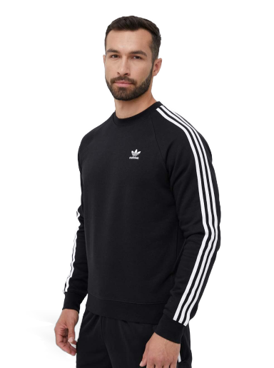 Mikina adidas Originals Adicolor Classics 3-Stripes Crew Sweat Čierna | IM2087