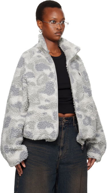 Bunda BAPE 1st Camo Metal Ape Head One Point Jacket Šedá | 001LJJ801065I, 1