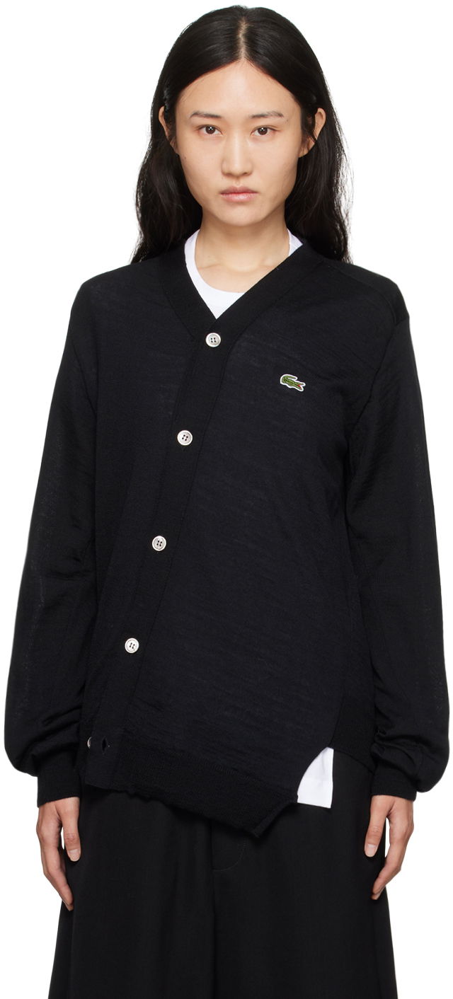 Sveter Comme des Garçons Lacoste x SHIRT Cardigan Čierna | FL-N001-051, 0