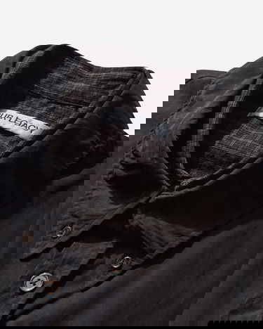 Košeľa OUR LEGACY Double Borrowed Shirt Faux Lumberjack Check Čierna | M4252DB 001, 4