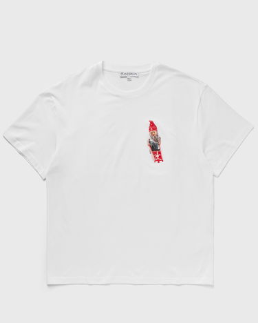 Tričko JW Anderson GNOME CHEST TEE Biela | JT0214-PG0980-001, 0