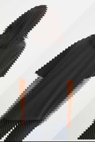 Tričko By Parra Detached Graphic Crewneck T-Shirt Čierna | 54411, 4