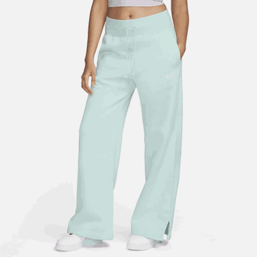 Tepláky Nike Sportswear Phoenix Fleece High-Waisted Wide Leg Tracksuit Bottoms Tyrkysová | DQ5615-346, 0