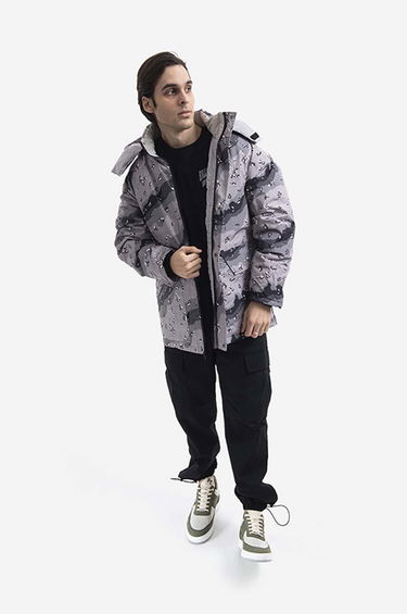 Prešívaná bunda BILLIONAIRE BOYS CLUB Down Jacket Šedá | B21402, 1